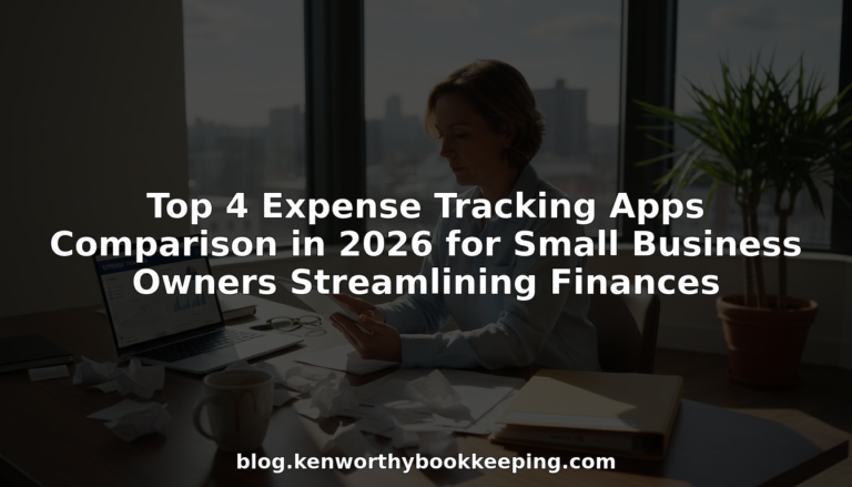 Top 4 Expense Tracking Apps Comparison in 2026 for Small Business Owners Streamlining Finances